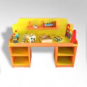 СТОЛ ДИДАКТИЧЕСКИЙ ЛДСП (ЦВЕТНОЙ) С ИГРУШКАМИ